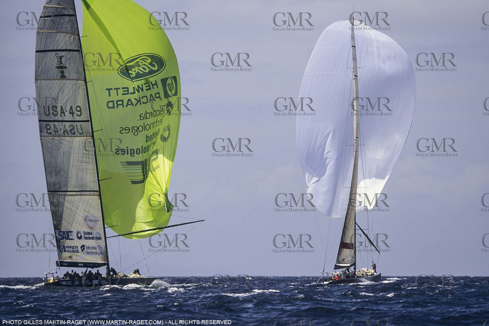 Yacht racing, 30th America's Cup 2000, Auckland (NZL), America One