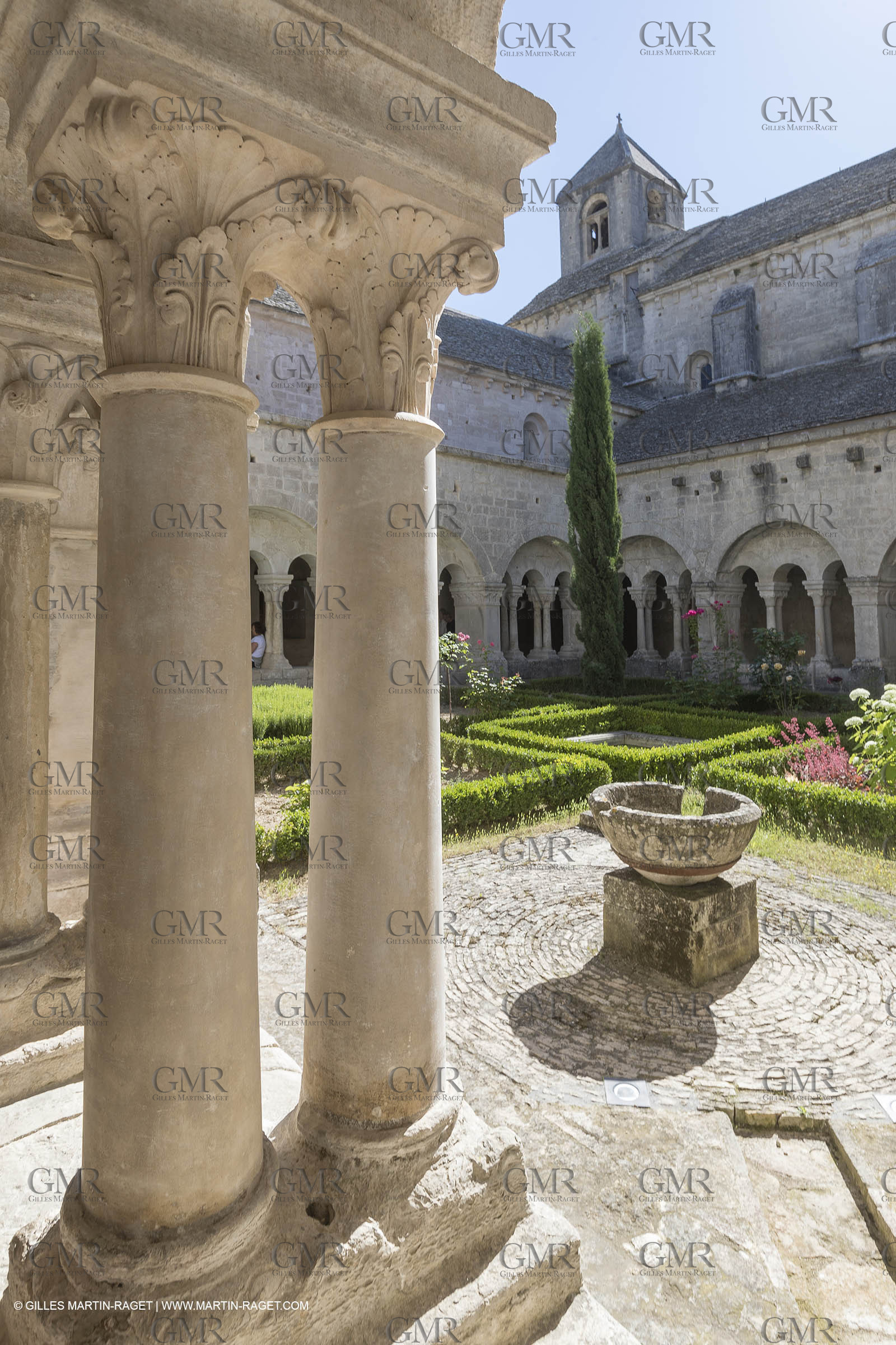 25 06 2018, Gordes (FRA,84), Abbaye de Sénanque