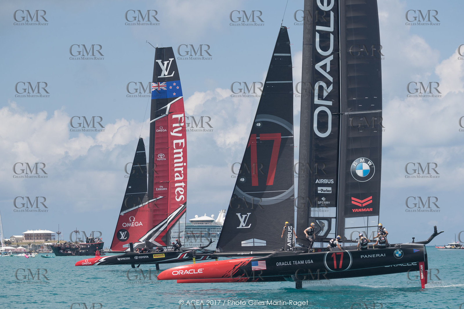 17 06 2017 - Bermuda (BDA) - 35th America's Cup 2017 - 35th America's Cup Match Presented by Louis Vuitton, Race day 1