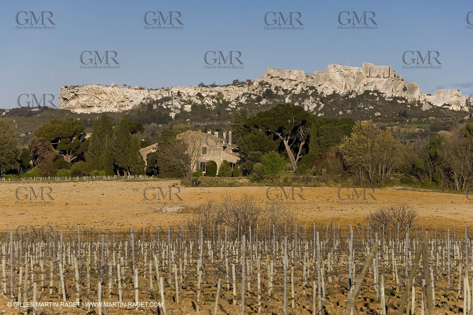 27 03 2008 - Les Baux de Provence (FRA,13) - Alpilles hills landscapes