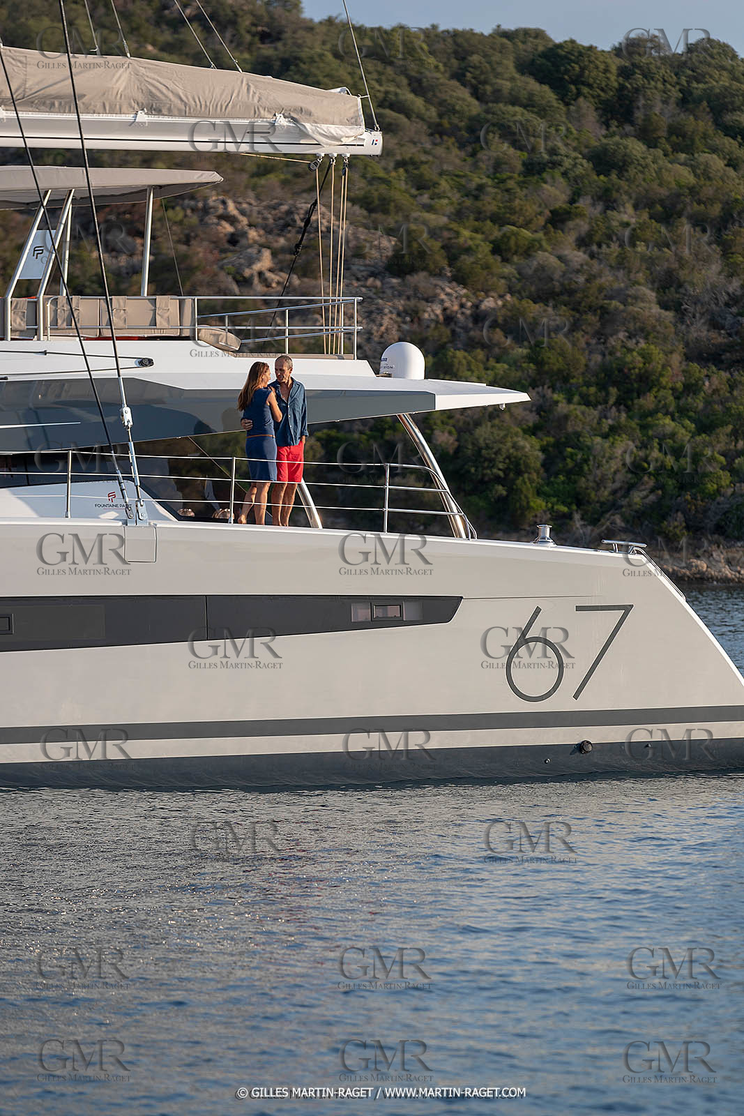 30 08 2018, Porto Vecchio (FRA, South Corsica) Chantier Fountaine-Pajot, Alegria 67