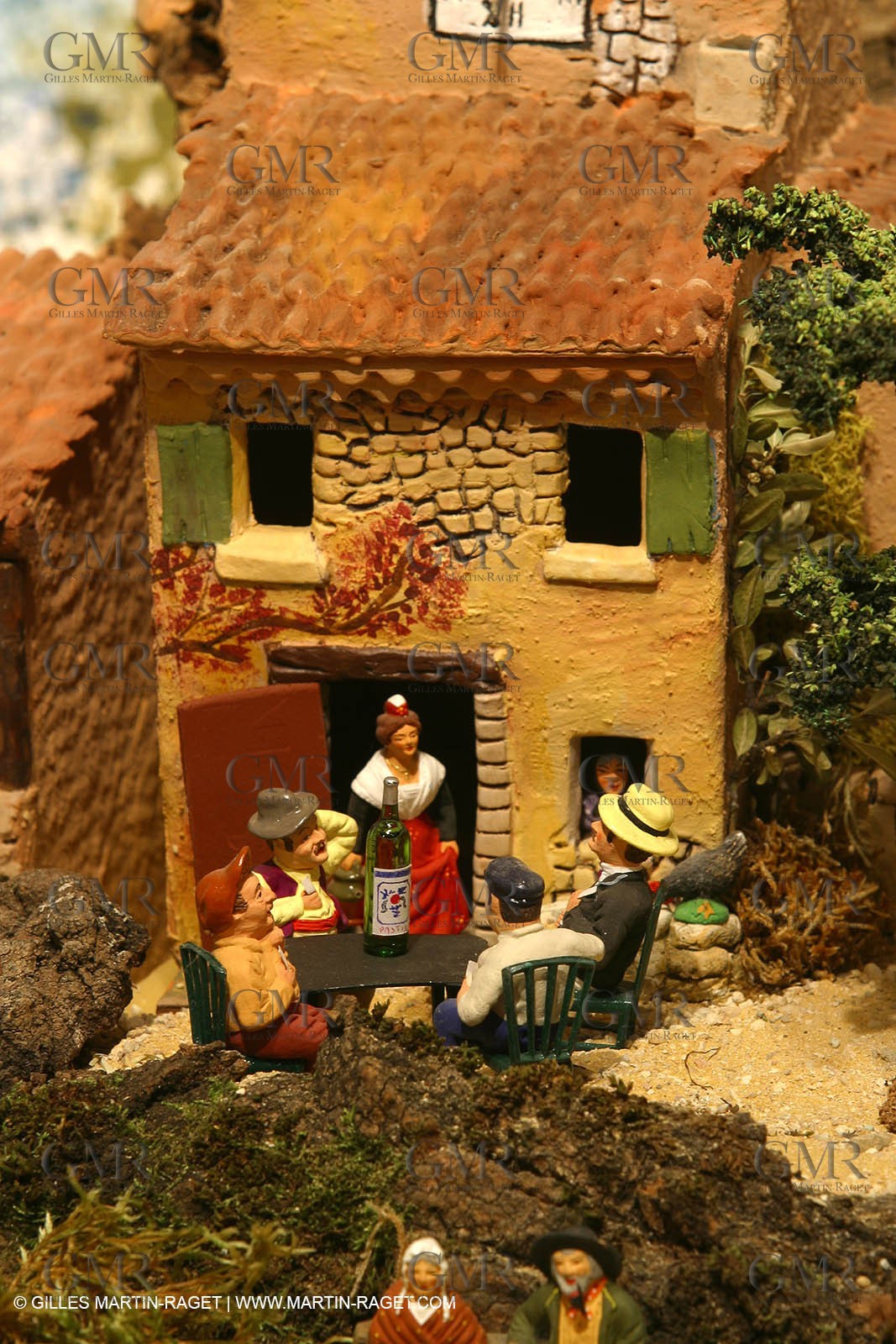Great crib from les Saintes Maries de la mer (FRA, 13) for Christmas, December 2010