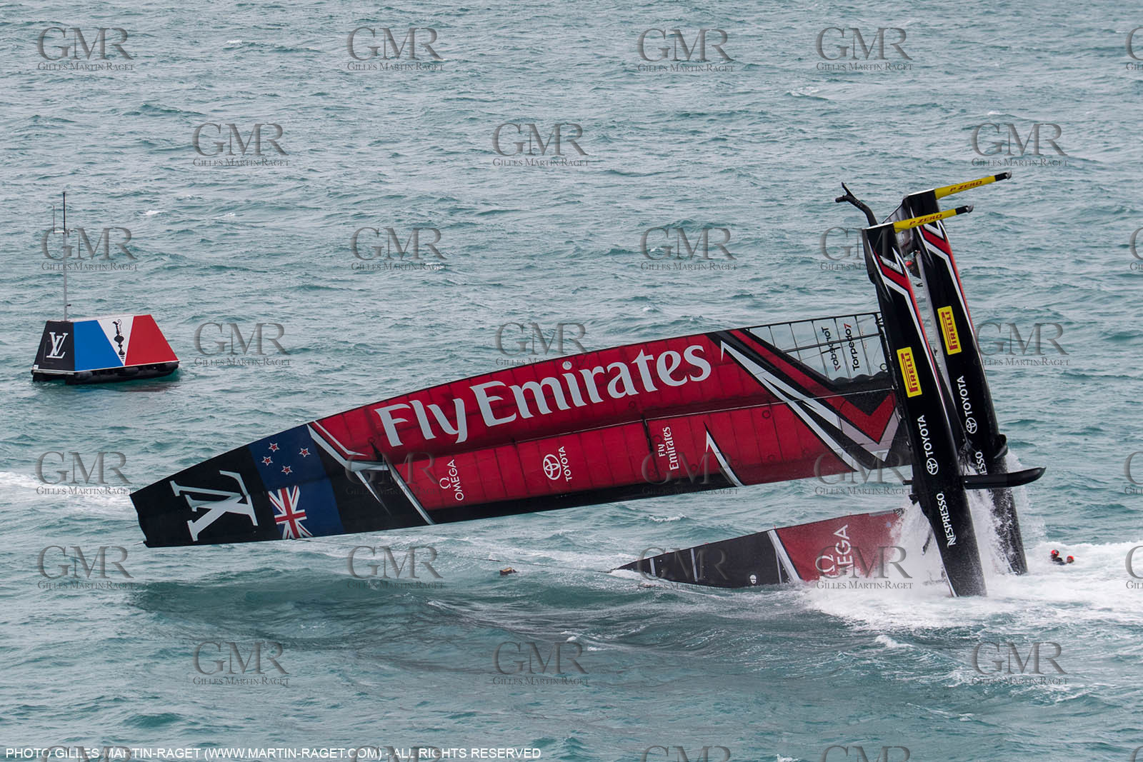 06 06 2017 - Bermuda (BDA) - 35th America's Cup Bermuda 2017 - Louis Vuitton America's Cup Playoffs semi-finals, Day 3