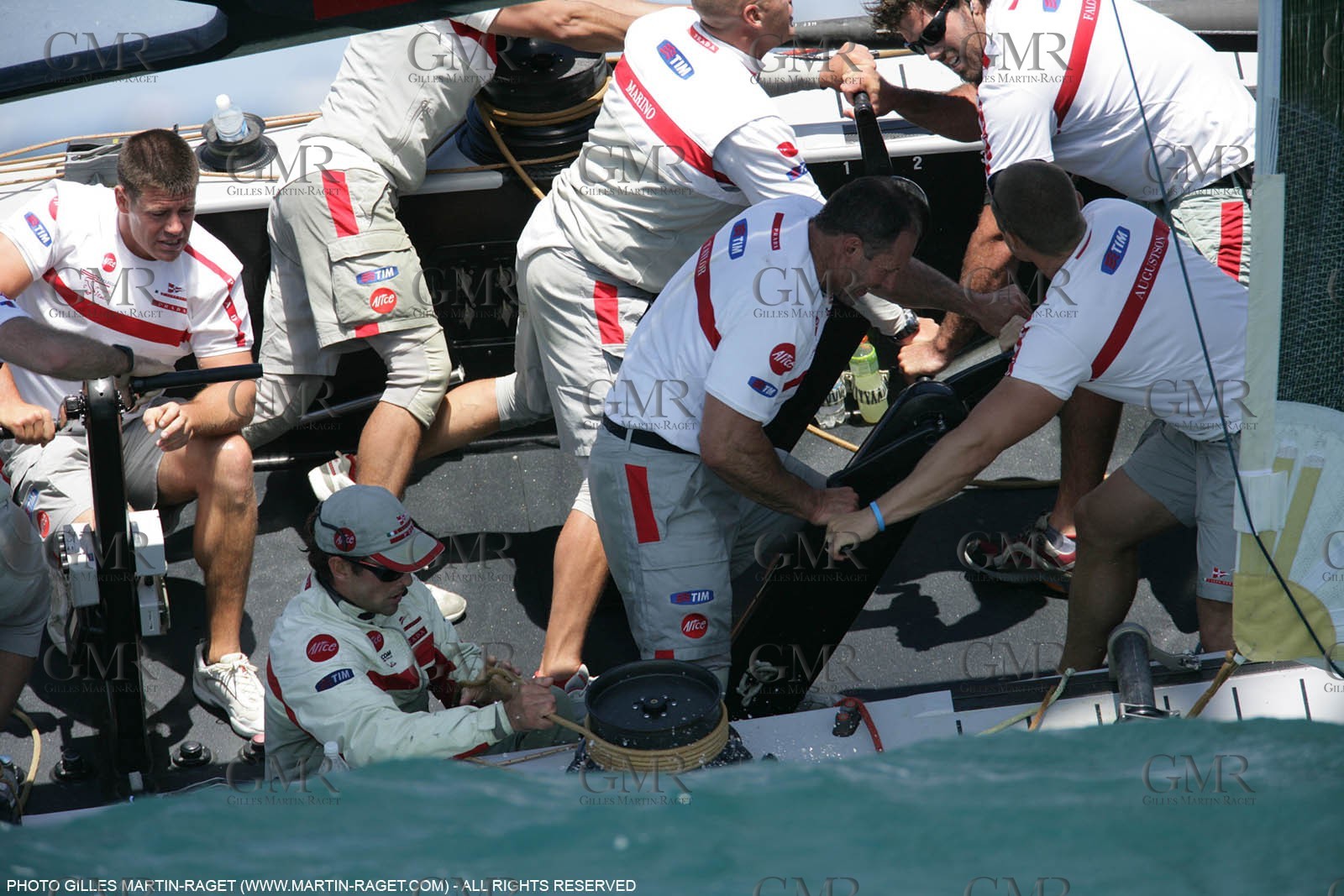 02 06 2007-Valencia (Spain)- 32nd America's Cup - Louis Vuitton Cup Final - Day 2