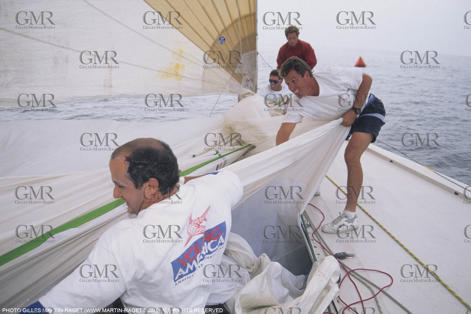 Sailing, Yacht Racing, America's Cup XXIX, San Diego (USA,CA), 1995, Young America