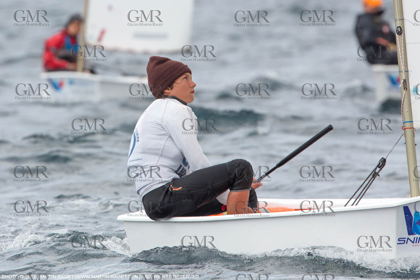 15 04 2016, Marseille (FRA,13), SNIM Dériveurs, Coupe Internationale de Printemps Optimist, Final Day