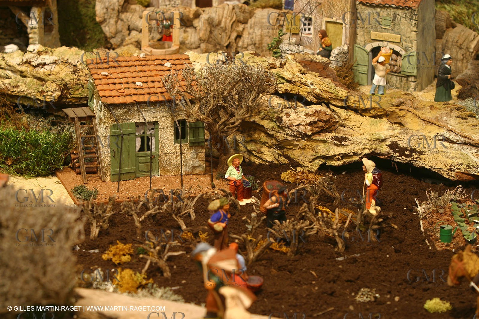 Great crib from les Saintes Maries de la mer (FRA, 13) for Christmas, December 2010