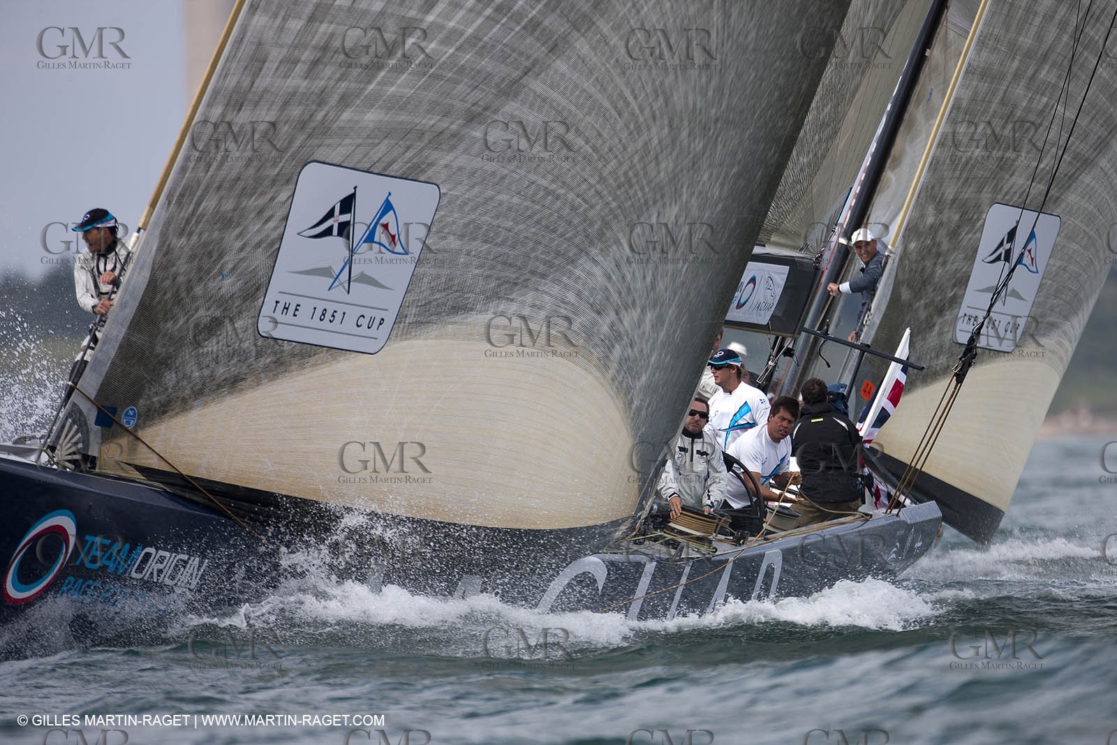 02 08 2010 - Cowes (UK, IOW) - The 1851 Cup -  BMW ORACLE Racing - Training Day.