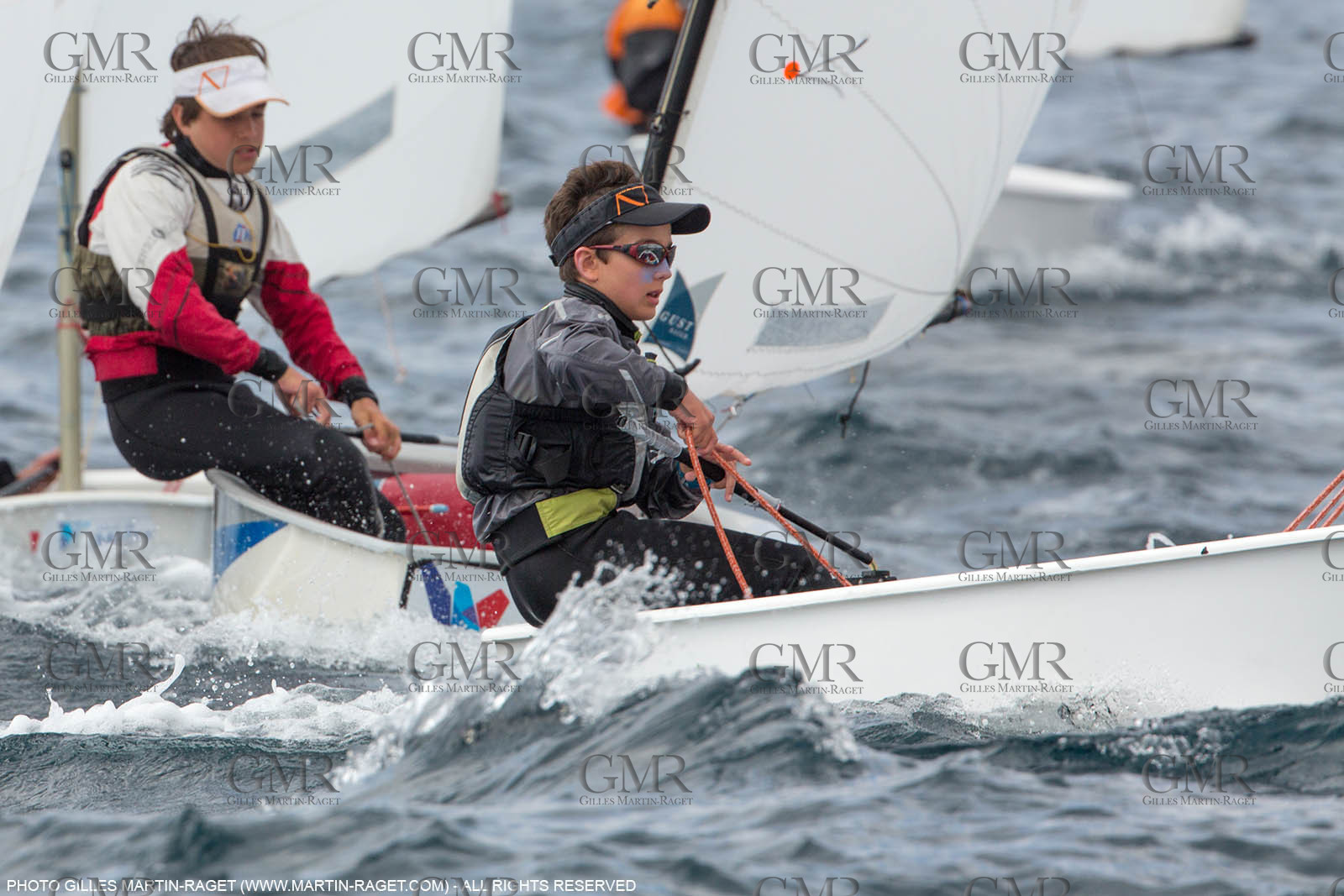 15 04 2016, Marseille (FRA,13), SNIM Dériveurs, Coupe Internationale de Printemps Optimist, Final Day