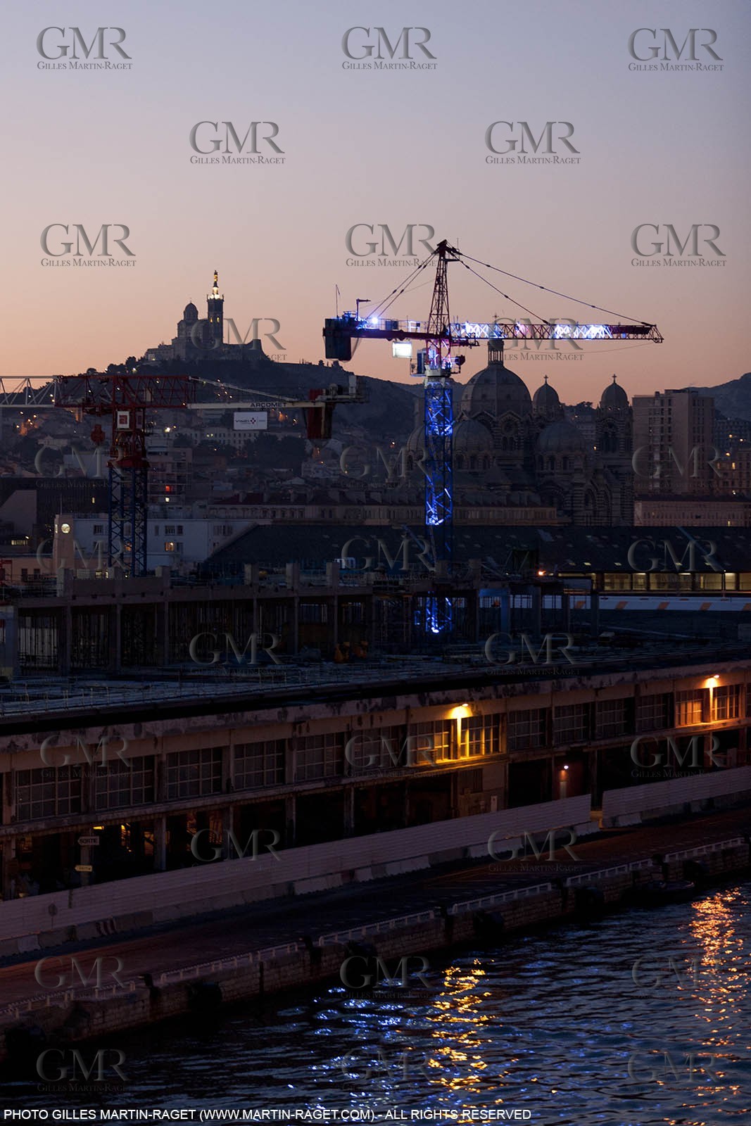 17 02 2012 - Marseille (FRA,13) - Arrival in Marseille harbour onboard ferry Piana (La Meridionale Corp.)