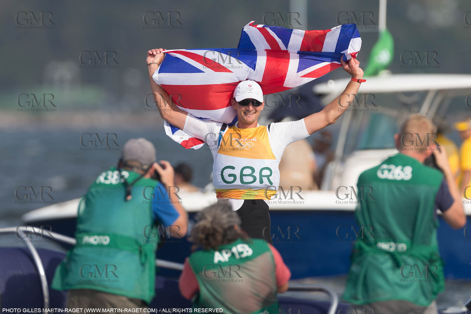 16 08 2016, Rio de Janeiro (BRA), 2016 Olympic Games, Sailing, Giles Scott (GBR)