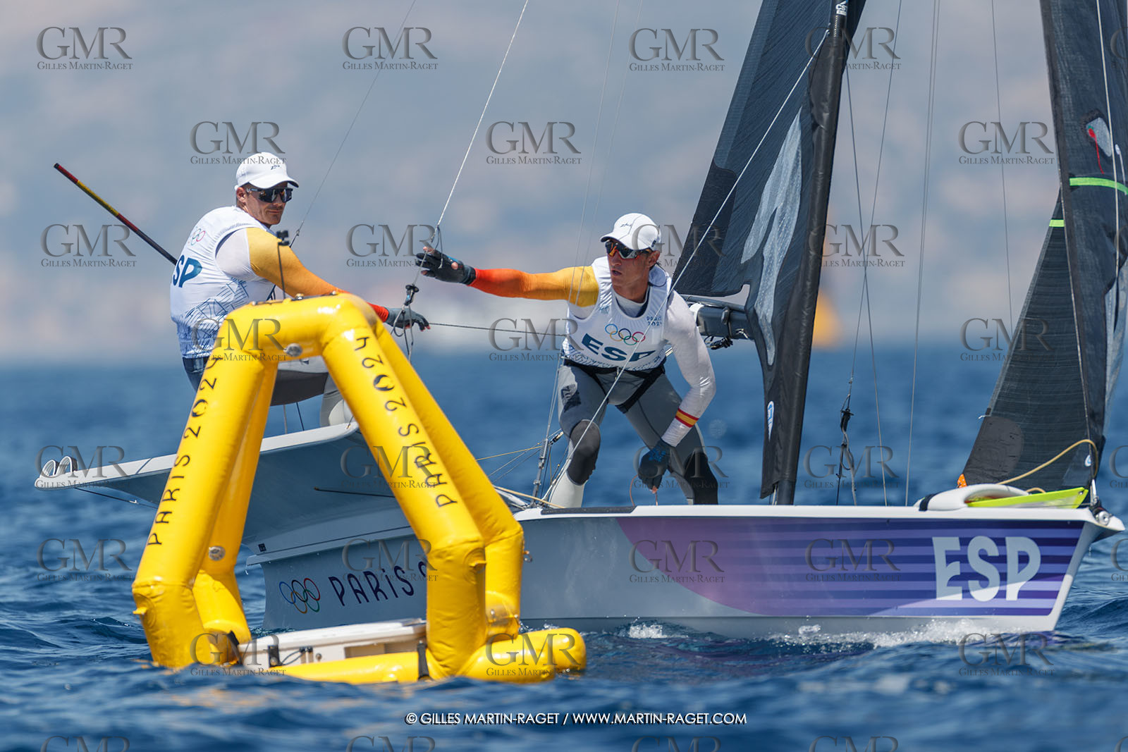 26 07 2024, Marseille (FRA), Paris 2024 Olympic Games, Sailing, Free trainings