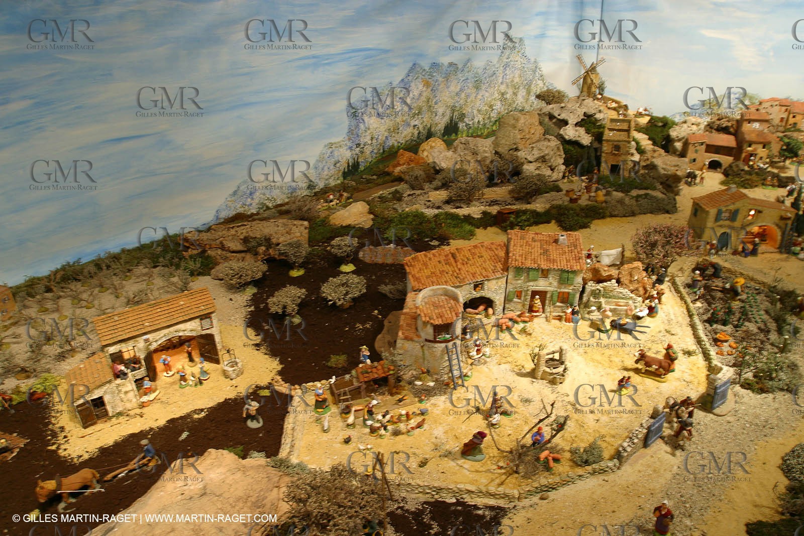 Great crib from les Saintes Maries de la mer (FRA, 13) for Christmas, December 2010