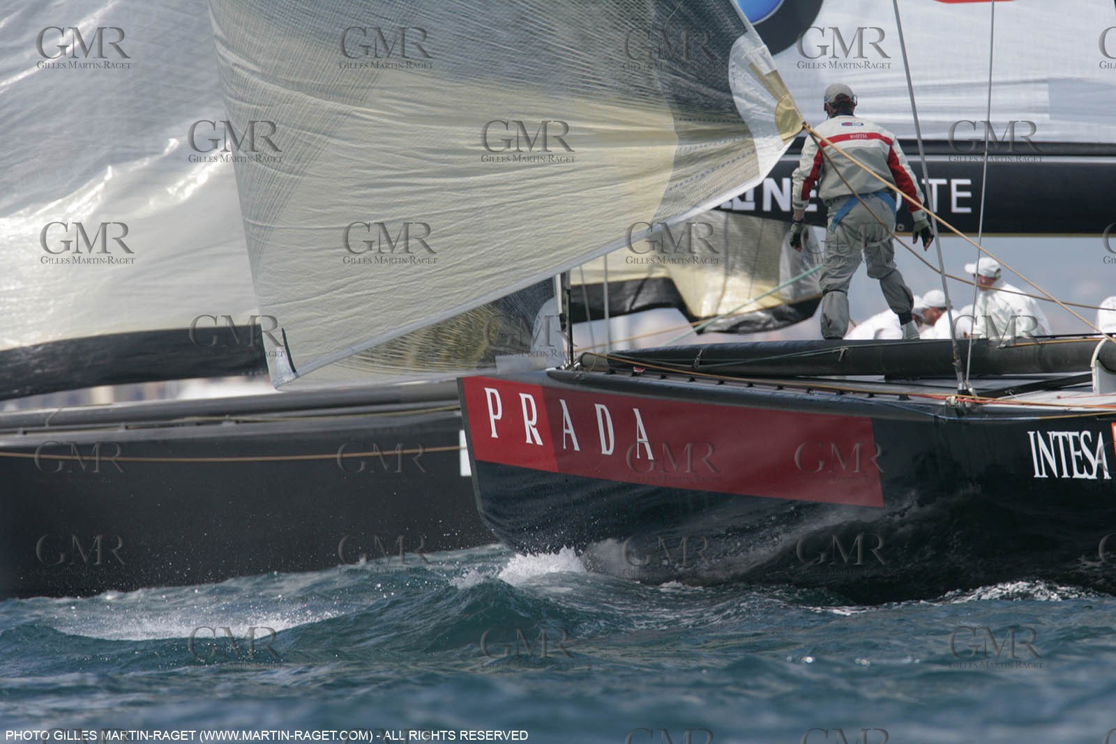 16 05 2007-Valencia (Spain)- 32nd America's Cup - Louis Vuitton Cup - Semi-final - Day 3 - BMW ORACLE racing