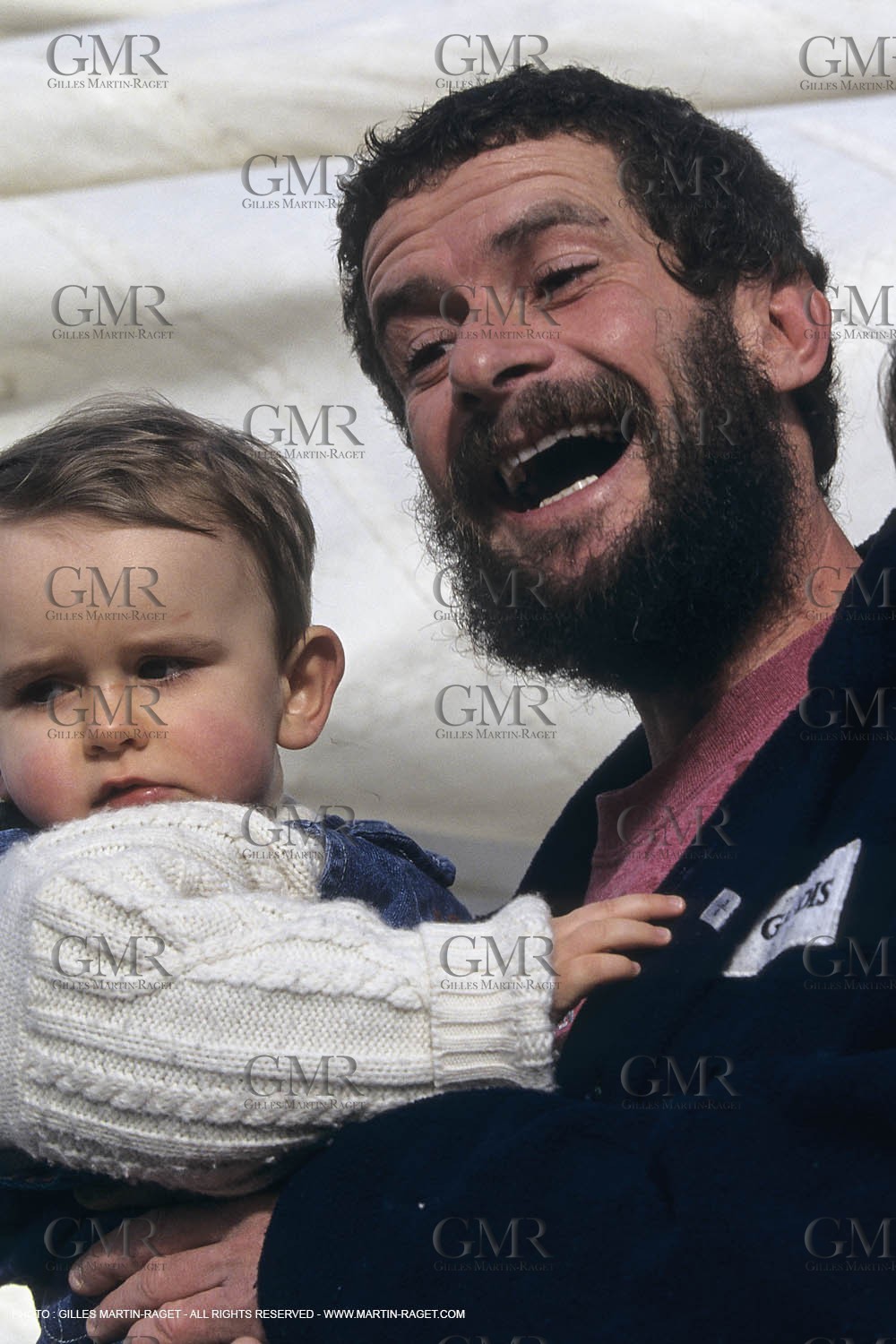 Imoca, Geodis, Christophe AUguin, Vendée Globe 1996-97, NY-San Francisco 1995