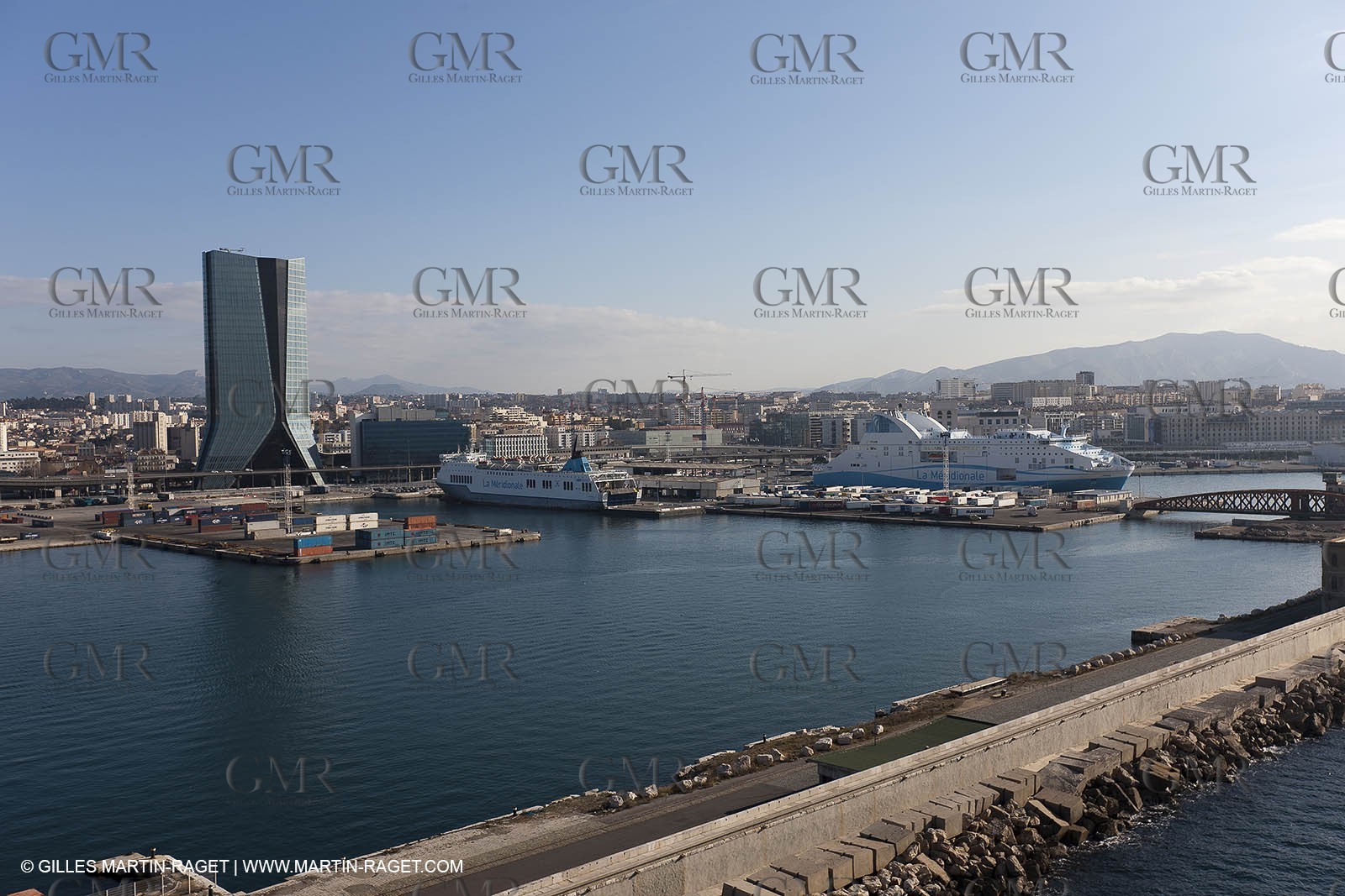 14 01 2012 - Marseille (FRA,13) - La Meridionale shipping company - the Piana off Marseille and the Calanques