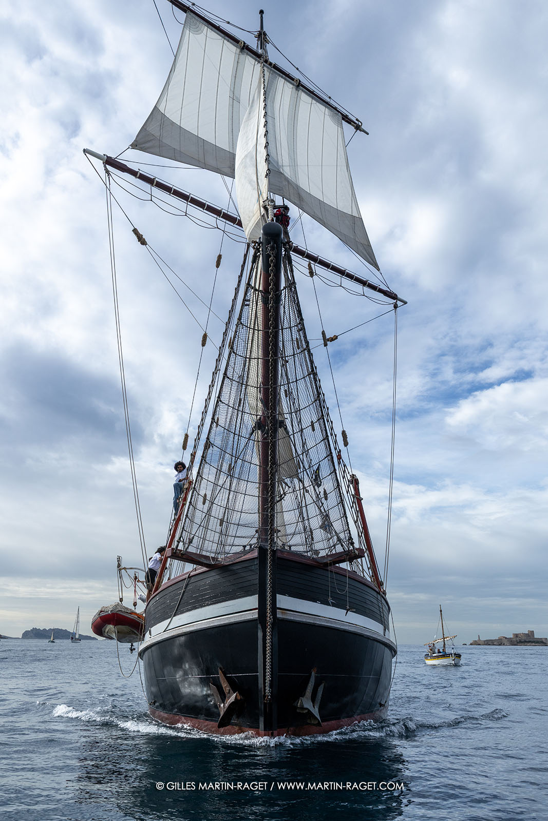25 10 2025, Marseille (FRA), MED25 - Armada pour la Paix - Arrivée du Bel Espoir à Marseille