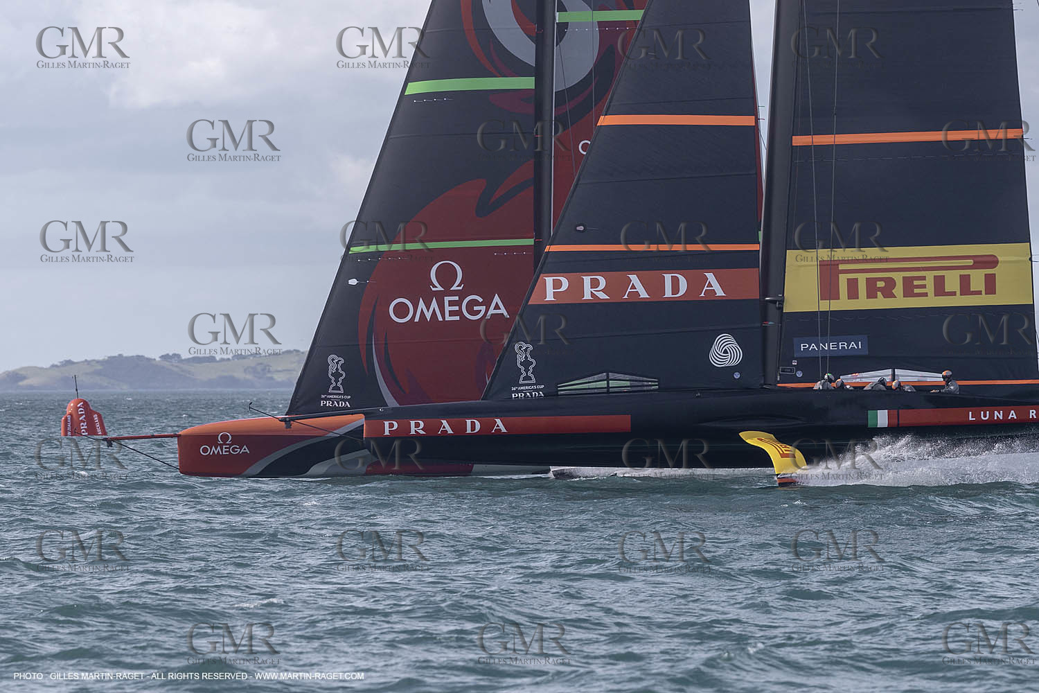 08 12 2020 - Auckland (NZL) - 36th America's Cup - Practice Sessions - Day 1