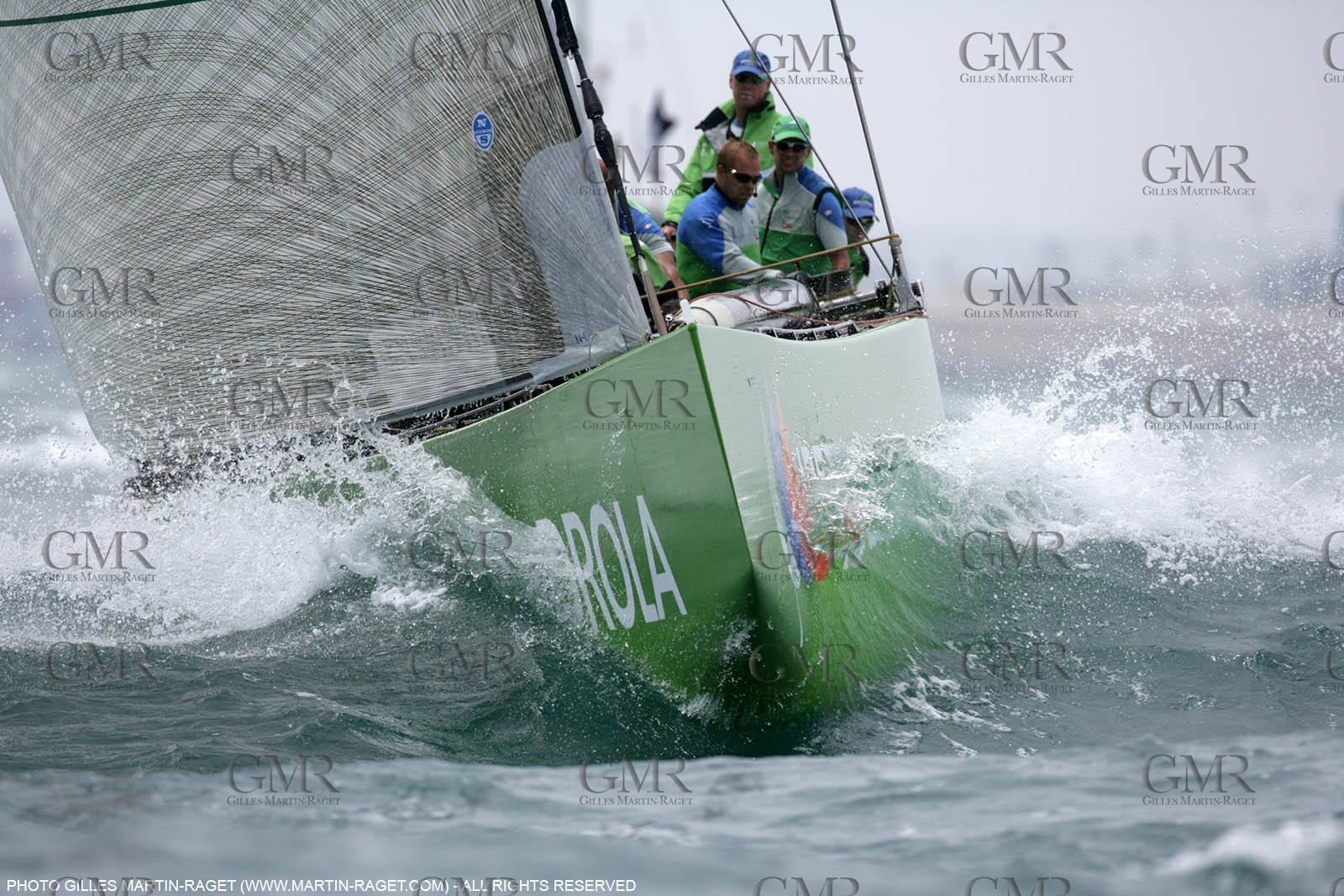 23 05 2007-Valencia (Spain)- 32nd America's Cup - Louis Vuitton Cup - Semi-final - Day 8