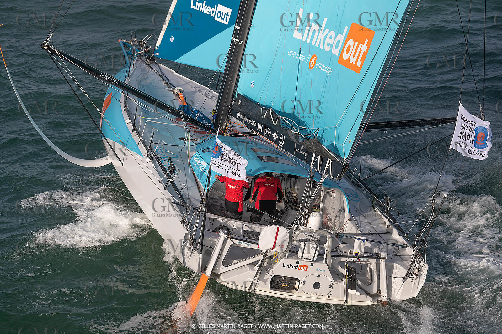 07 11 2021, Le Havre (FRA), Départ Transat Jacques Vabre 2021