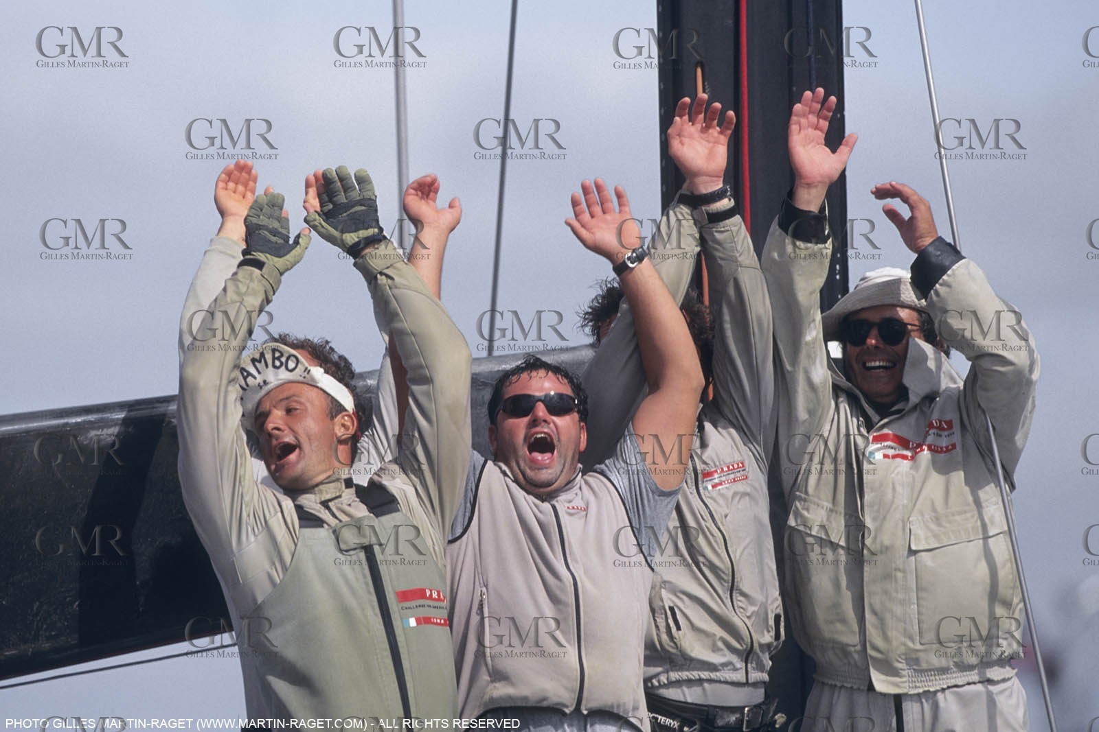 Sailing, Yacht Racing, America's Cup XXX, Auckland (NZL), 2000, Luna Rossa