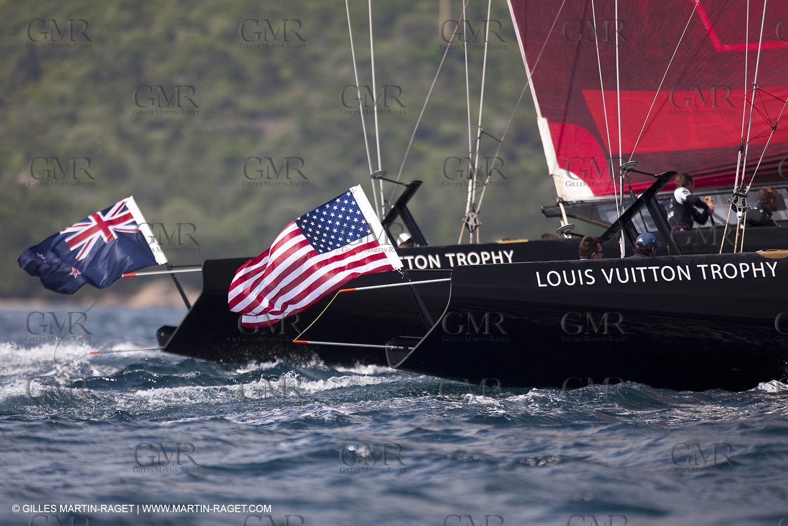 19 05 2010 - La Maddalena (ITA, Sardinia) Louis Vuitton Trophy - BMW ORACLE Racing - Training