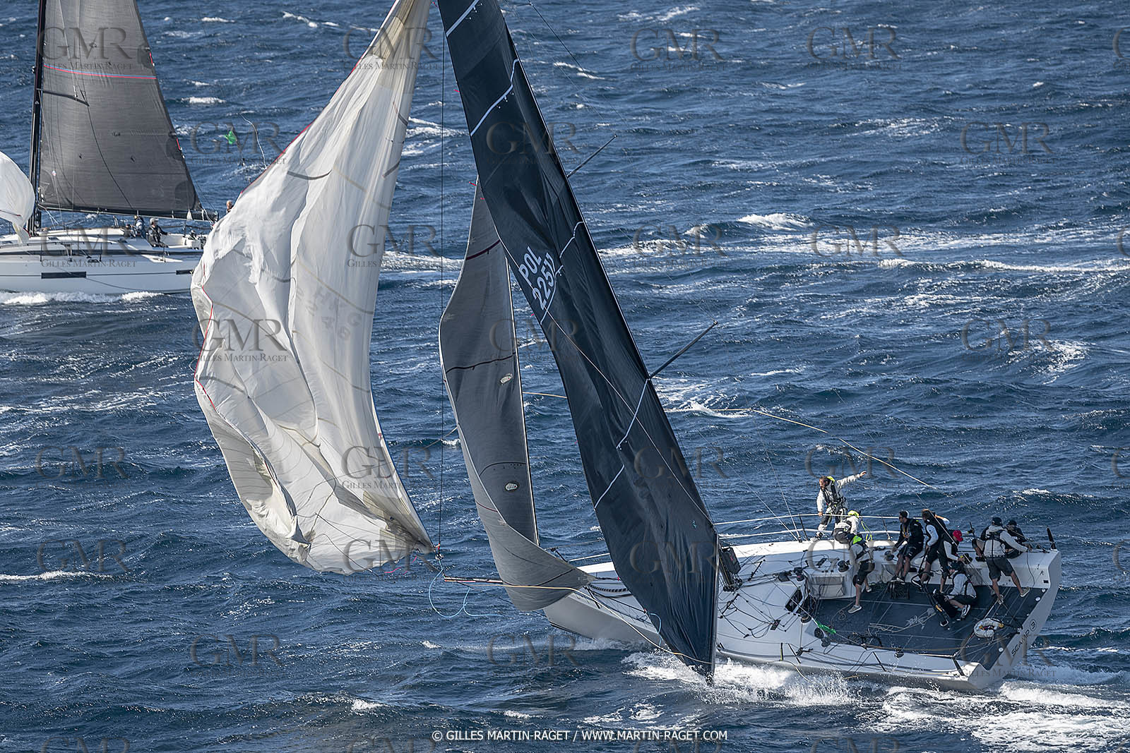 28 09 2022? Saint-Tropez,(FRA,83), Les Voiles de Saint-Tropez 2022 Régate N° 2 poup les modernes, navigation libre pour les grandes goélettes