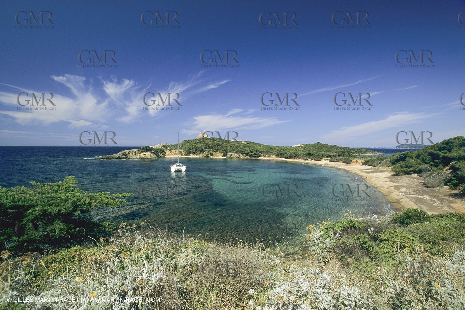 France, Provence, Iles d'Hyères, Porquerolles