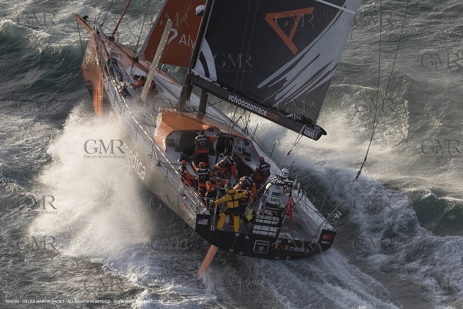 19 11 2014, Cape Town (ZAF), Volvo Ocean Race 2014-15, Team Alvimedica, Start Leg 2