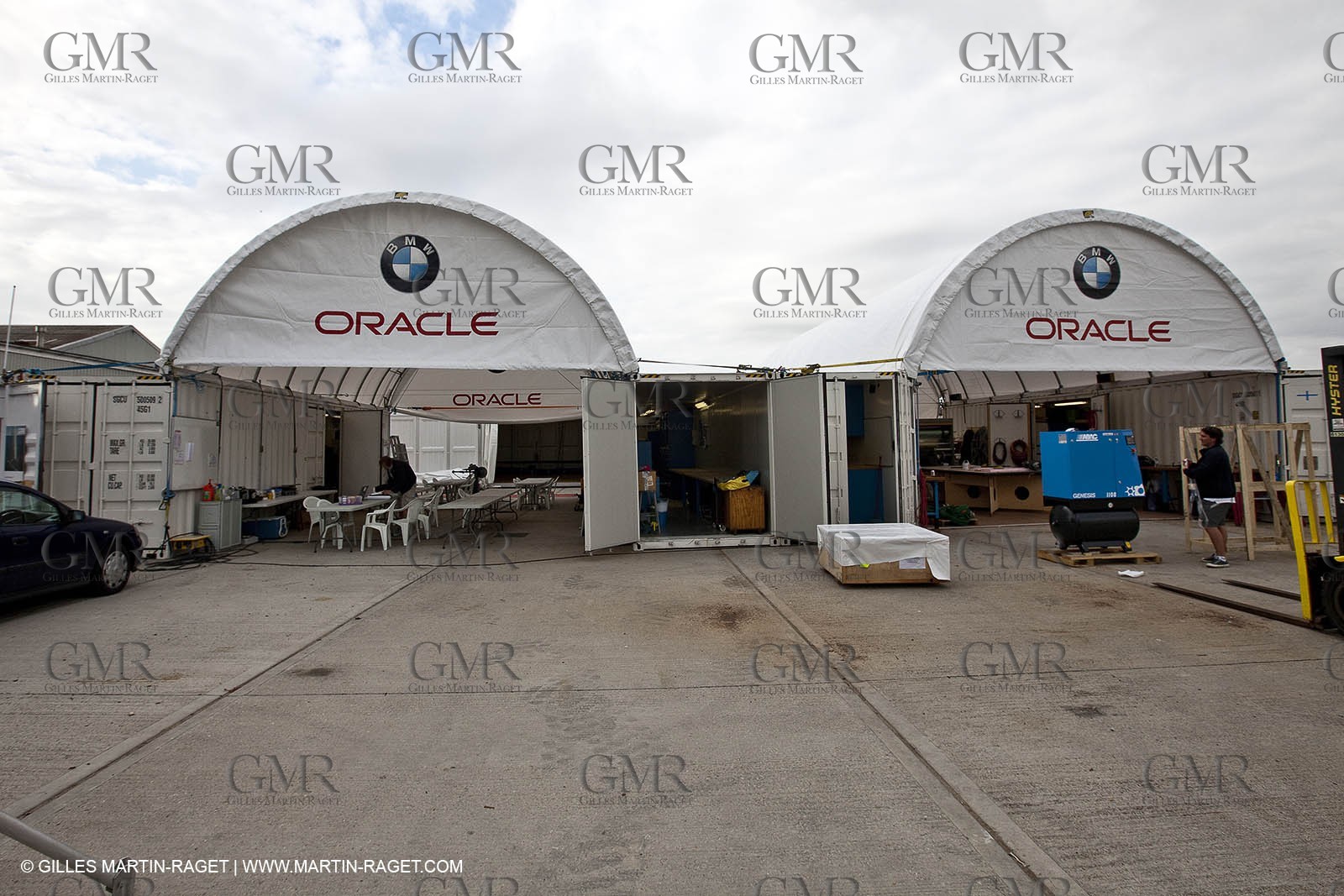 02 08 2010 - Cowes (UK, IOW) 1851 Cup -  BMW ORACLE Racing - From Valencia to Cowes.