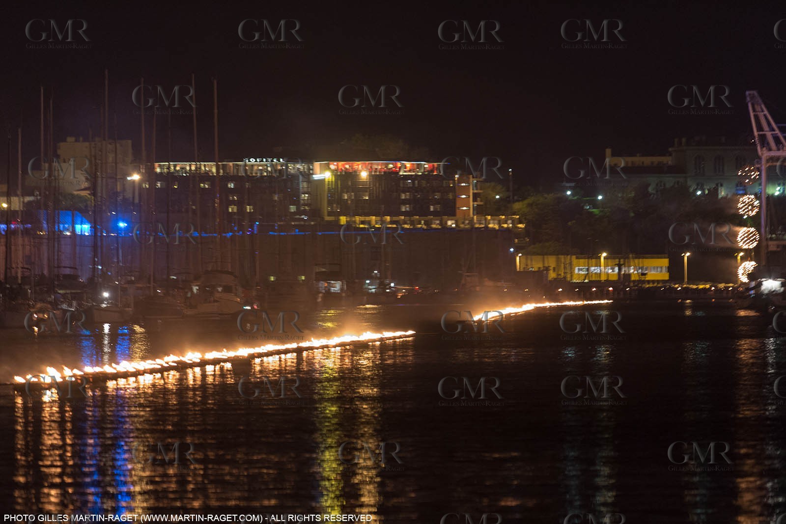 03 05 2013 - Marseille (FRA,13) - Marseille Provence 2013, Historical port Illumination by Company Carabosse