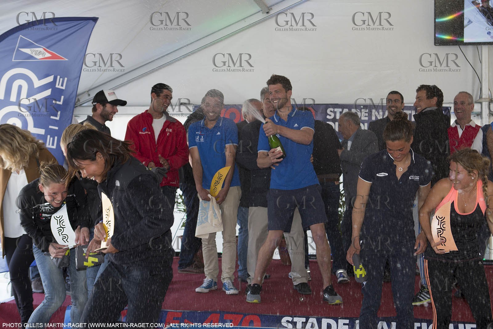 10 04 2015, Marseille (FRA), Yachting Club de la Pointe Rouge - Coupe Internationale de Printemps des 470