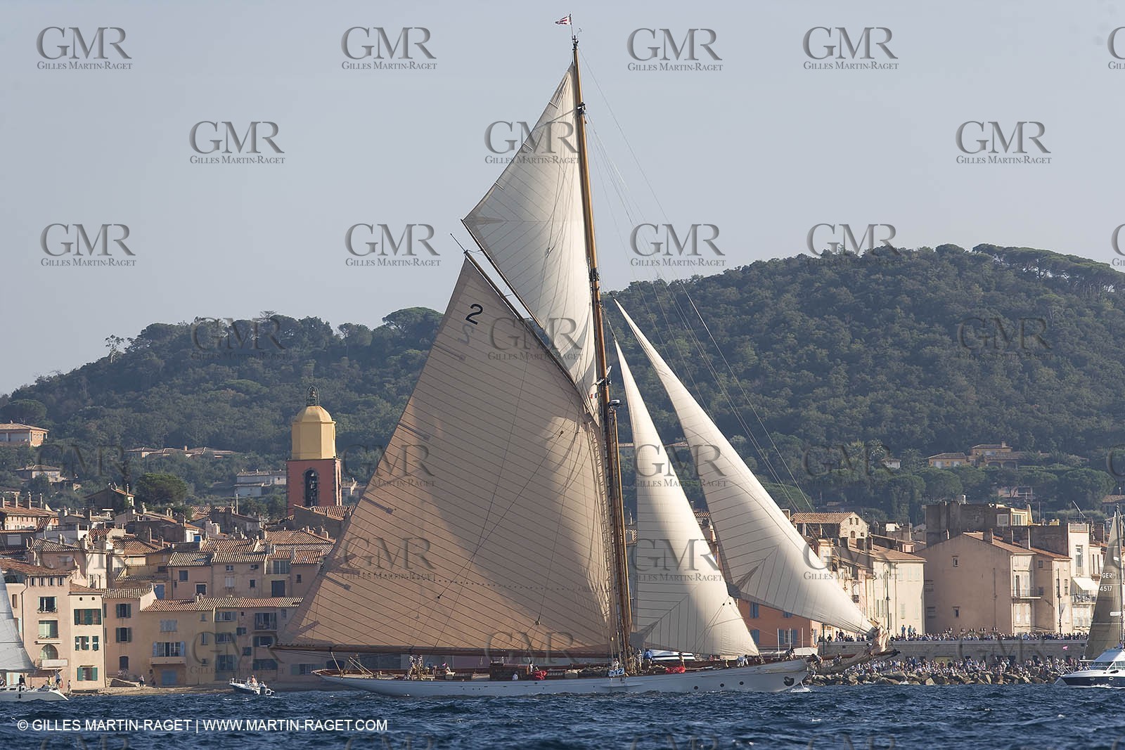 01 10 2006 - Saint Tropez (Fr) - Voiles de Saint Tropez 2006 - Yacht Club de France Cup