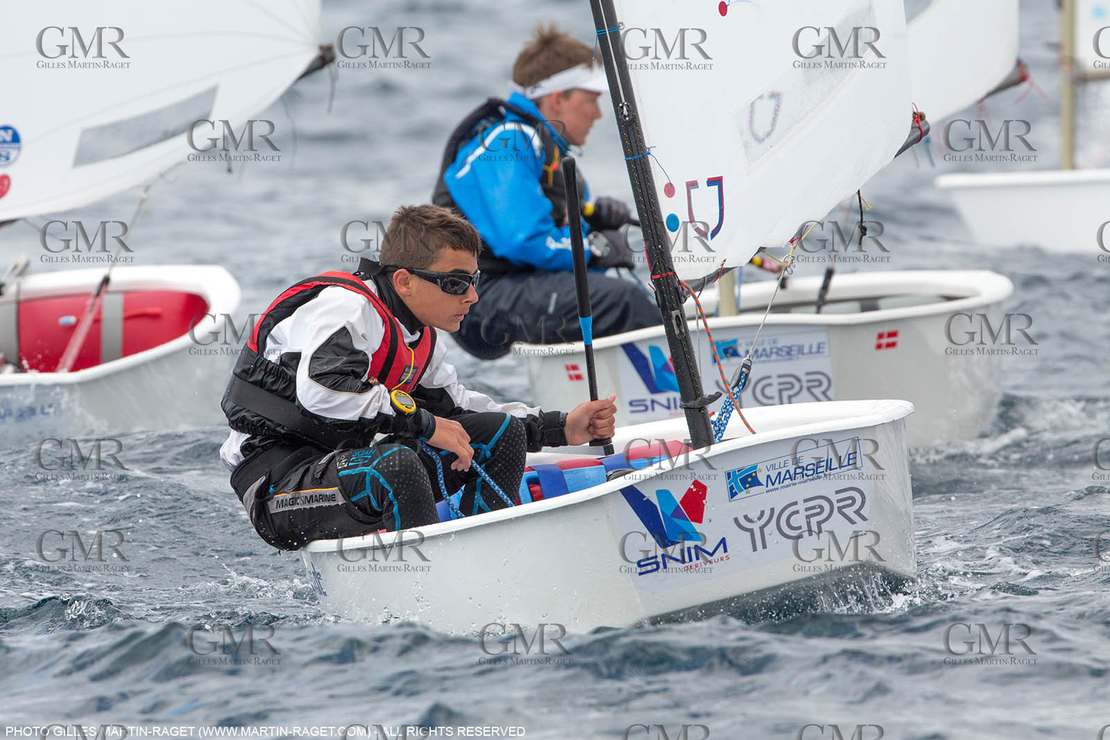 15 04 2016, Marseille (FRA,13), SNIM Dériveurs, Coupe Internationale de Printemps Optimist, Final Day
