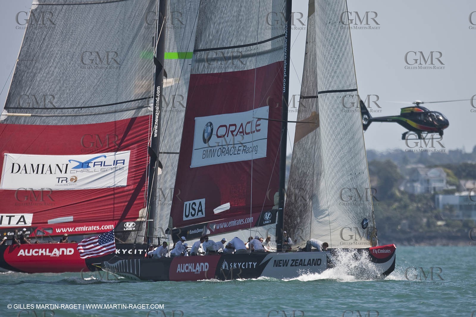 07 02 2009 - Auckland (NZL) -  Louis Vuitton Pacific Series -  Racing Day 7 - Round Robin 2