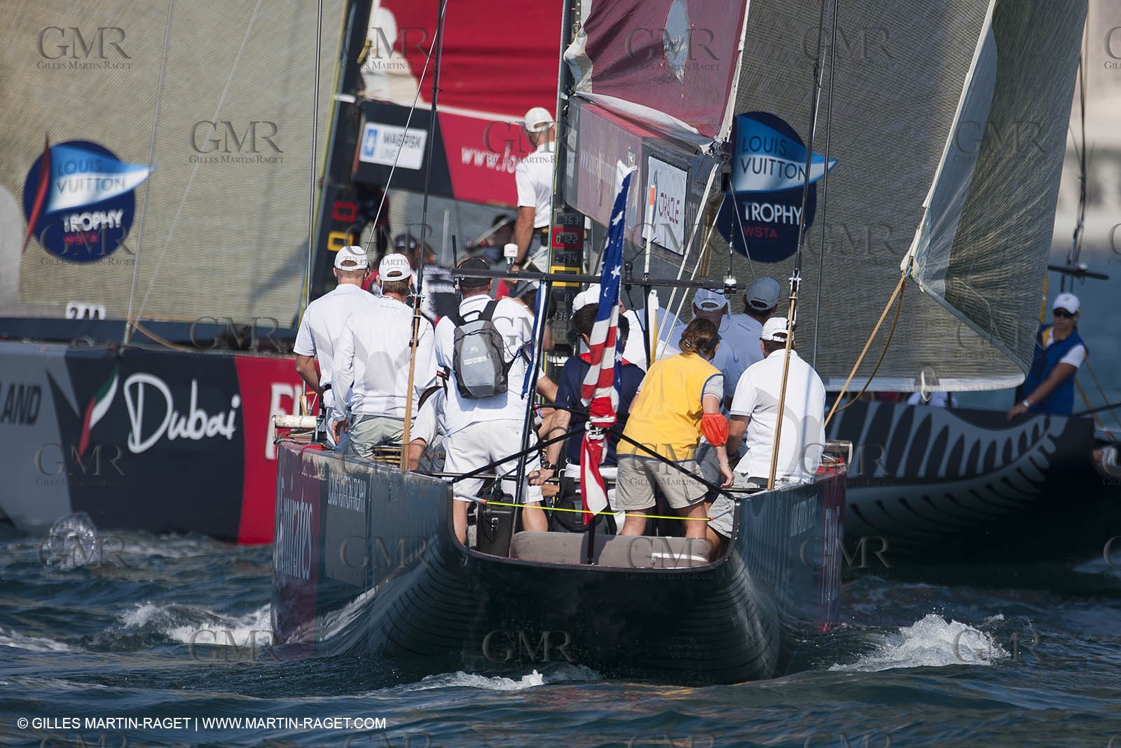27 11 2010 - Dubai (UAE) - Dubai Louis Vuitton Trophy - Final -  BMW ORACLE Racing Vs Emirates Team New Zealand
