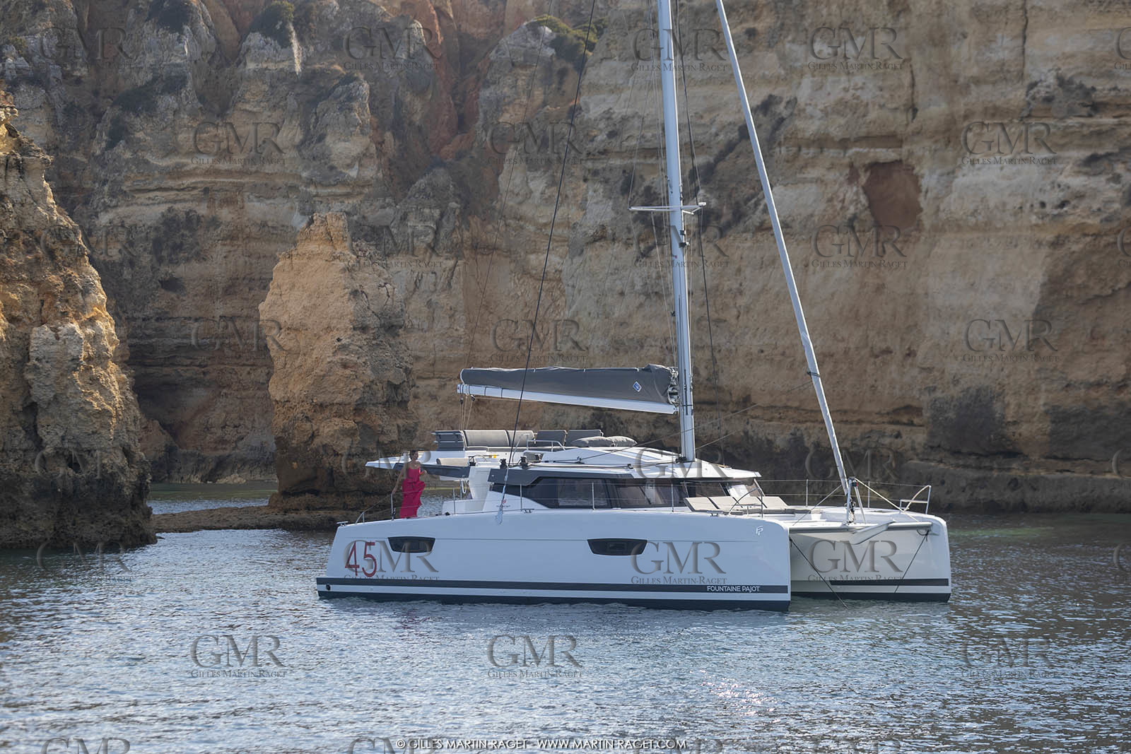 08 07 2019, Lagos (Portugal), Chantier Fountaine-Pajot, Fountaine-Pajot 45