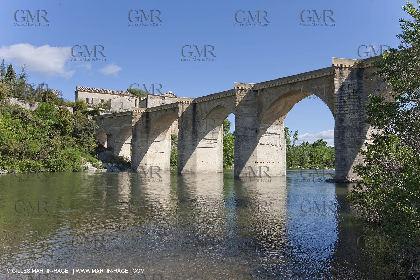 28 04 2009 - Ste Anastasie (FRA, 30) - Atlas Nîmes Métropole - campagne 2009 - Pont Saint Nicolas