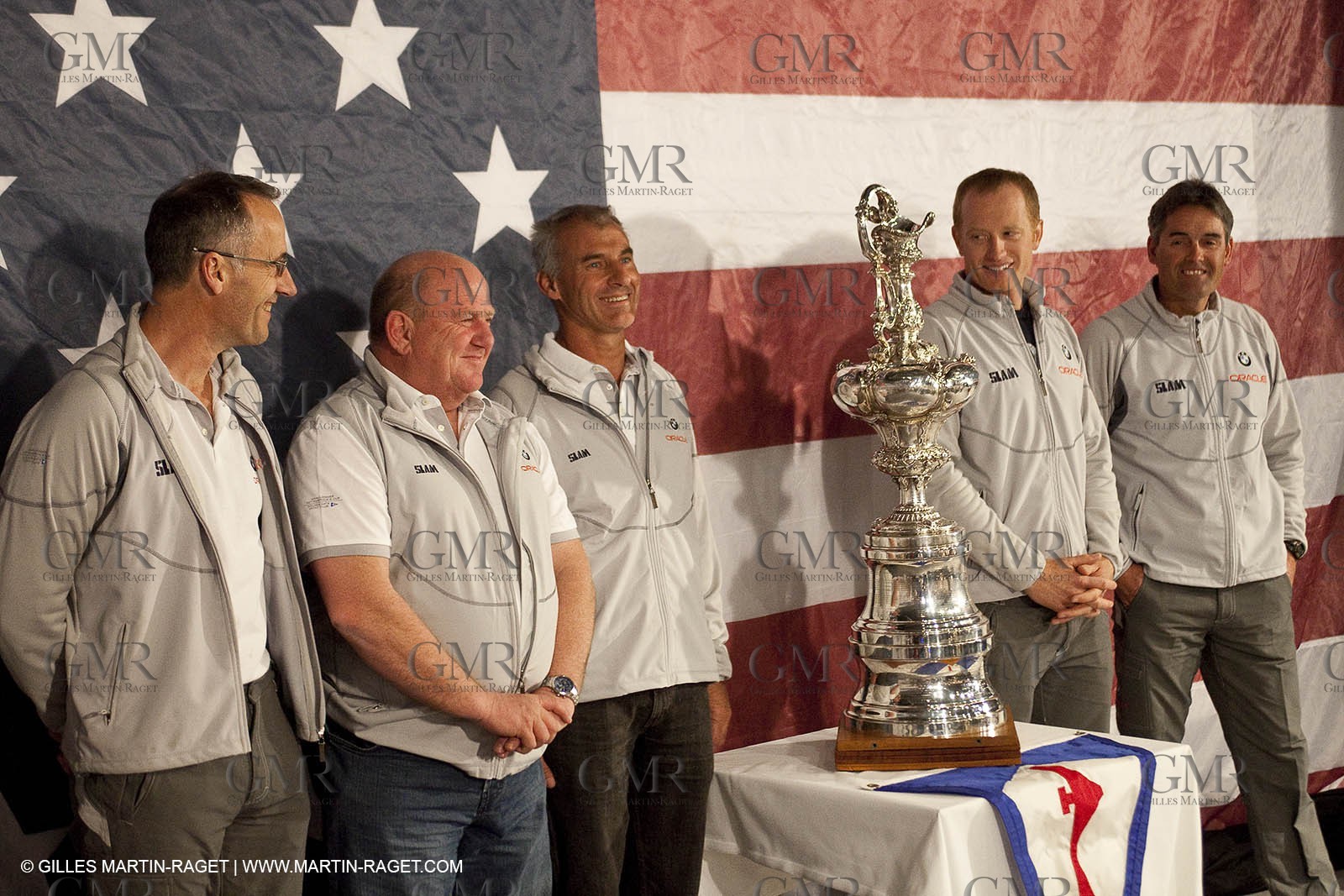 15 02 2010 - Valencia (ESP) - 34th America's Cup - Day 1 - Press conference -