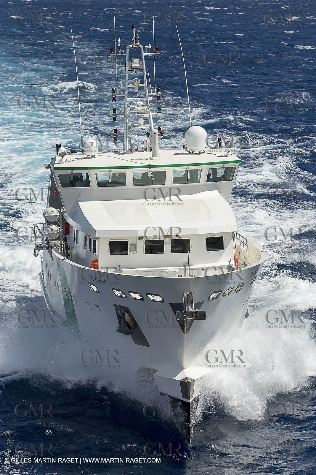 Al Azizi -  H2X boatyard - Oceanographjic research ship - Sea trials off La Ciotat (FRA,13) - 29 07 2014