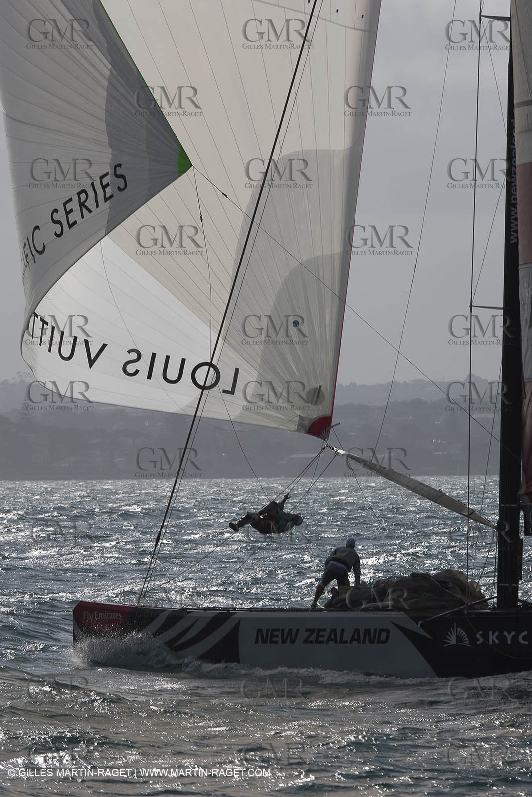 05 02 2009 - Auckland (NZL) -  Louis Vuitton Pacific Series -  Racing Day 4 - Round Robin 2