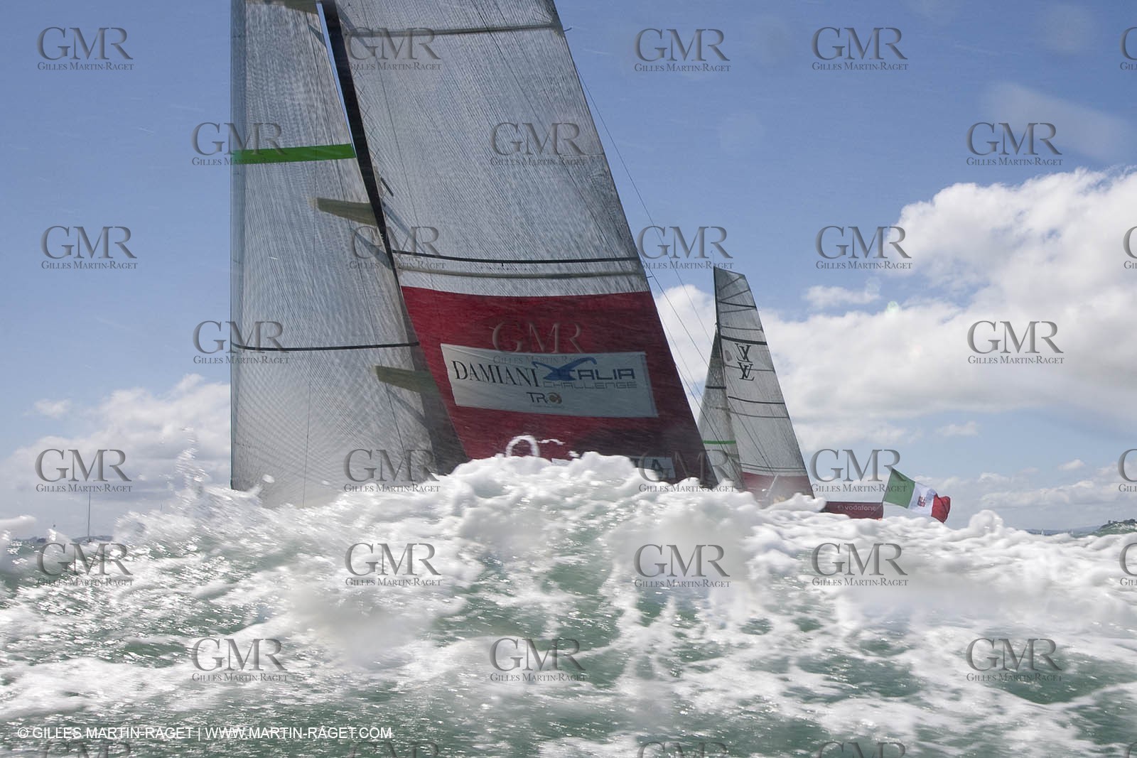 06 02 2009 - Auckland (NZL) - Louis Vuitton Pacific Series - Racing Day 6 - Round Robin 2
