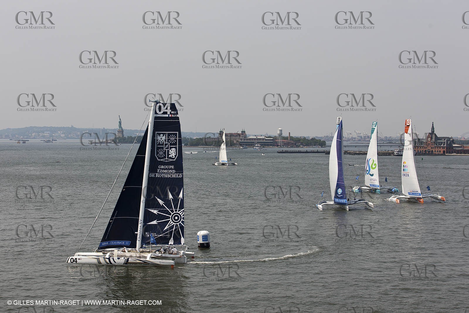 07 07 2012 - New York (USA) - Ocean Krys Race  - Départ
