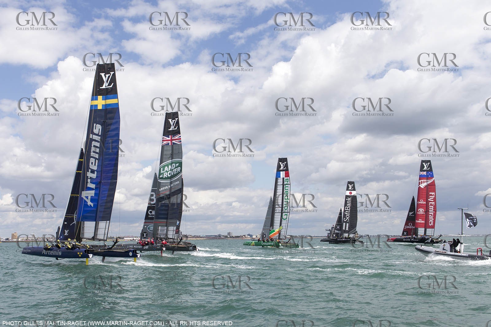 25 07 2015, Portsmouth (GBR), 35th America's Cup, Louis Vuitton America's Cup World Series Portsmouth 2015, Race Day 1