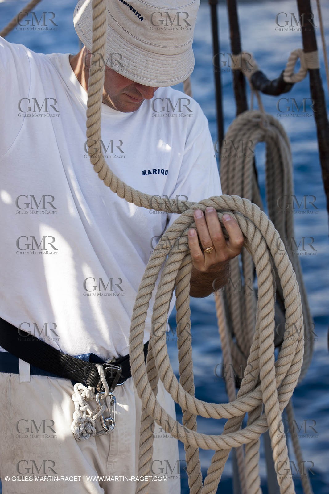01 10 2011 - Saint Tropez (FRA,13) - Voiles de Saint Tropez 2011 - Yachts classiques - Jour 5 - A bord Mariquita