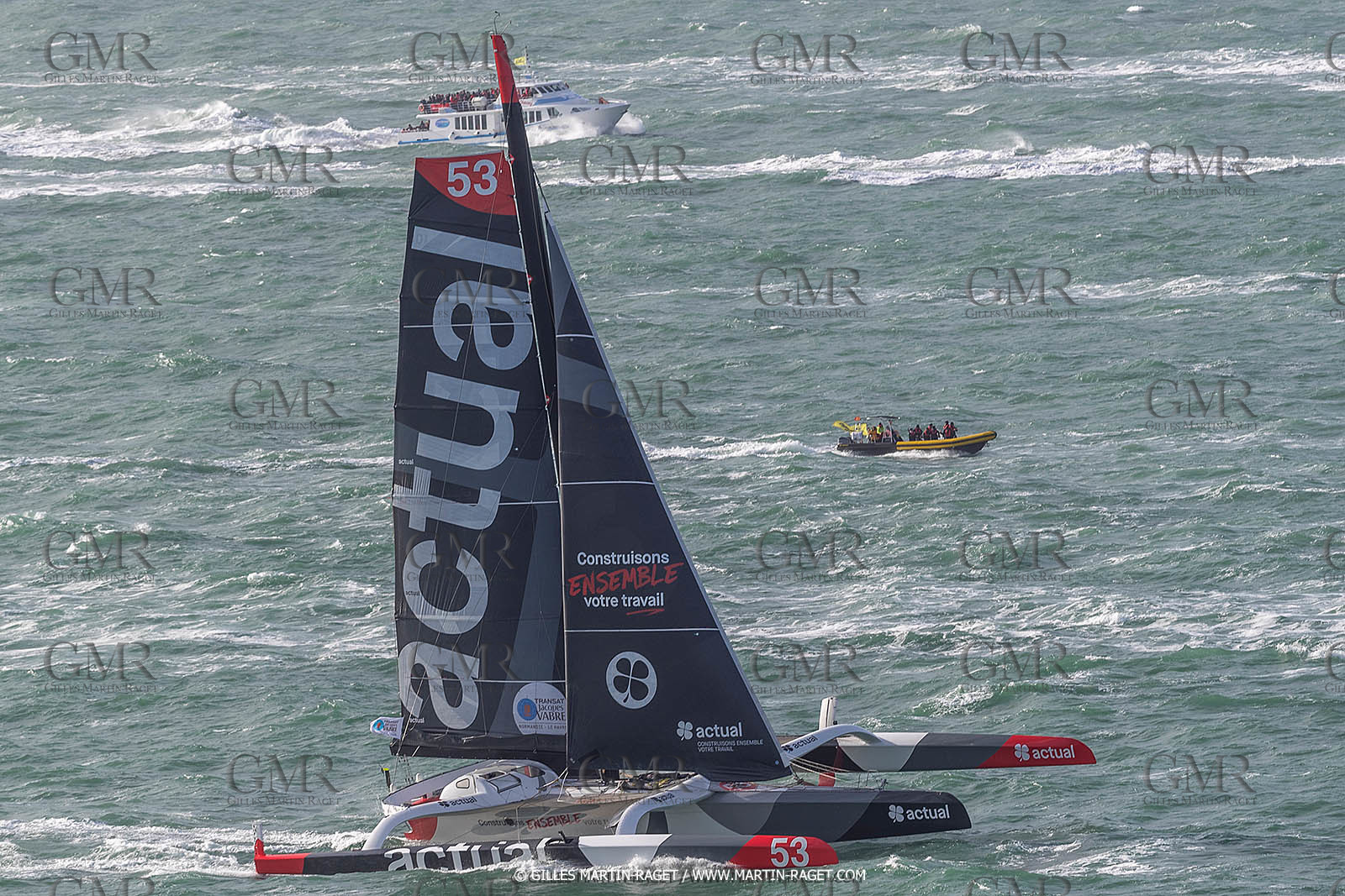 07 11 2021, Le Havre (FRA), Départ Transat Jacques Vabre 2021