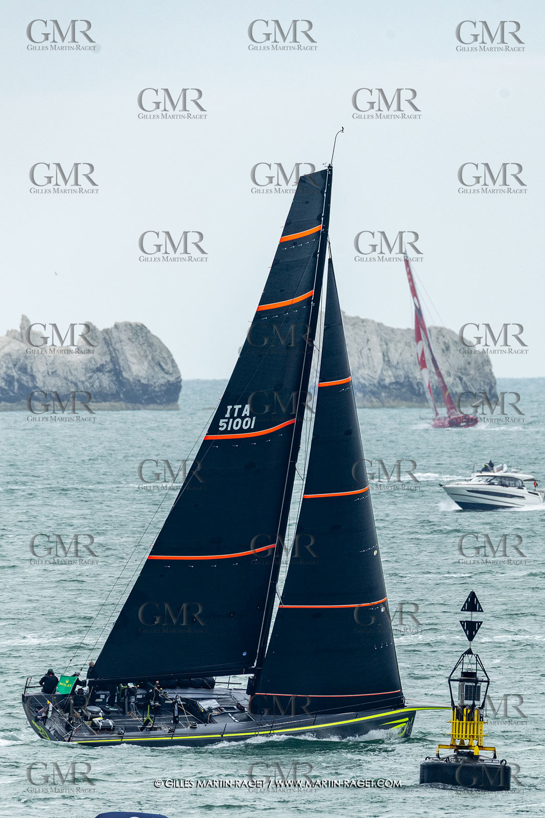 26 07 2025, Cowes (UK, IOW), Admiral's Cup 2025, Rolex Fastnet Race start,