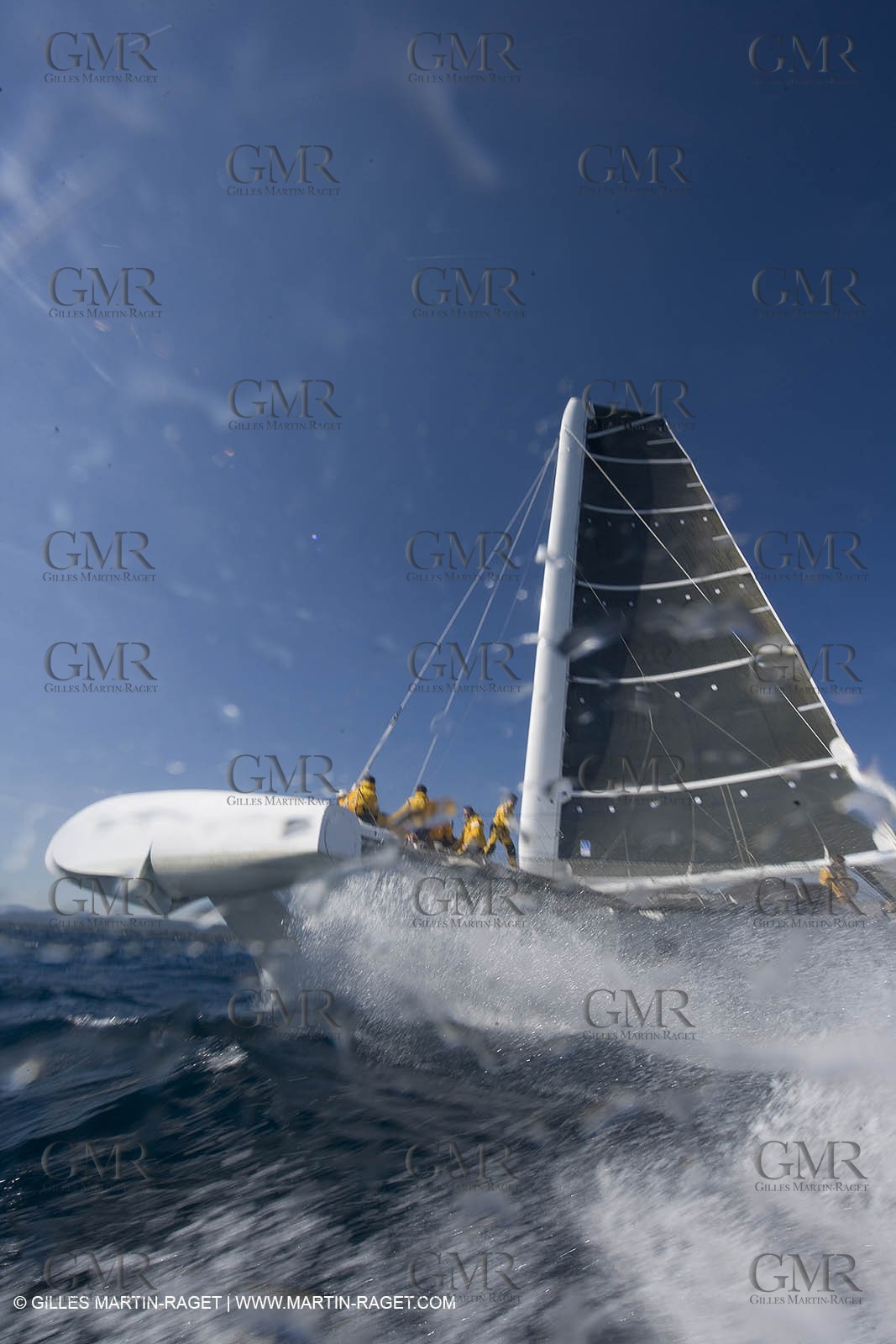 14 06 2008 - Toulon-Hyères (FRA,83) - 50 knots record attempt trials by l'Hydroptère