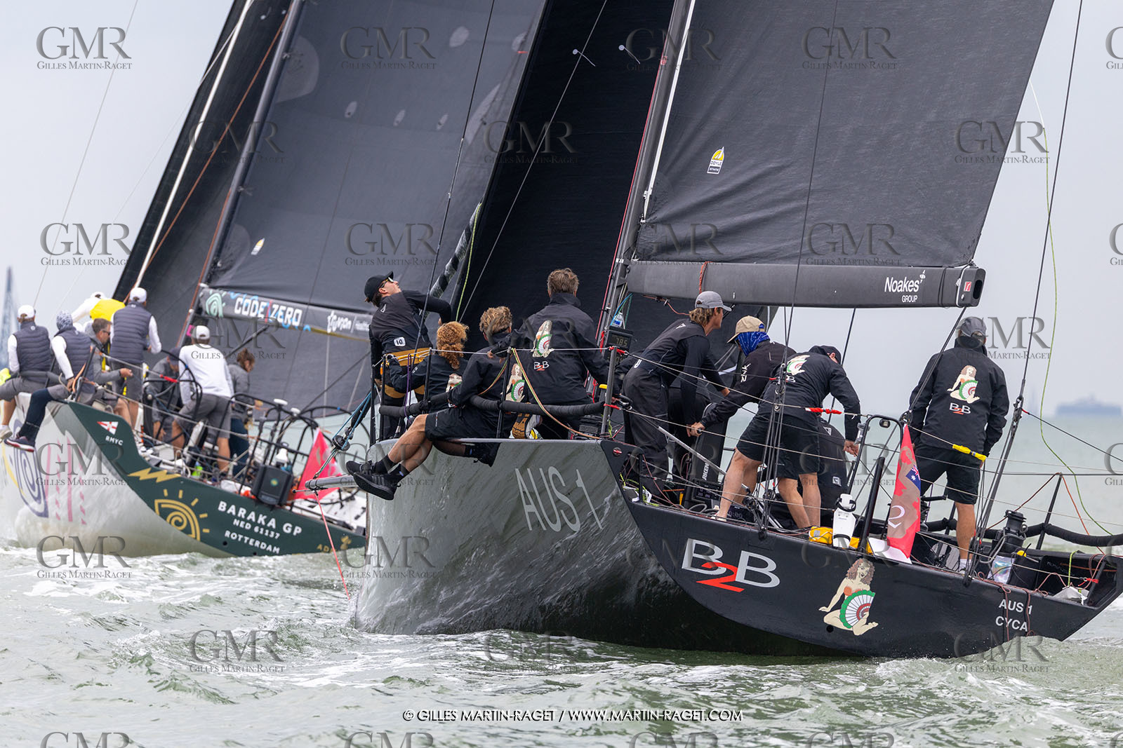 24 07 2025, Cowes (UK, IOW), Admiral's Cup 2025, Inshore 3 et 4