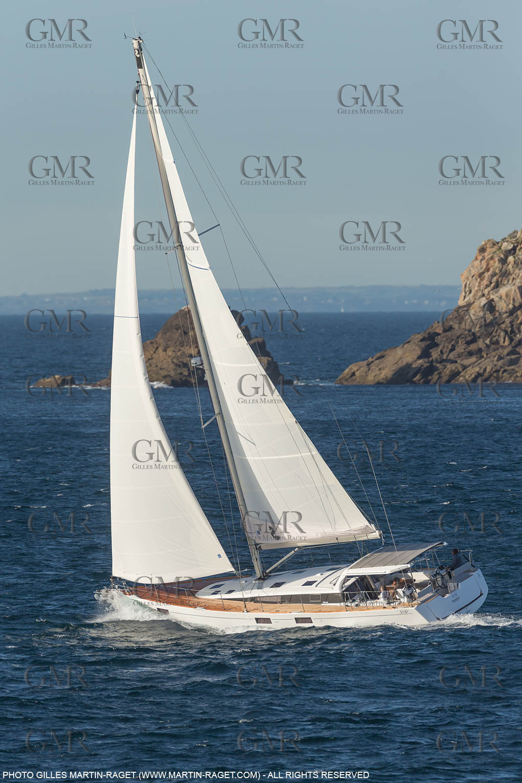 27 08 2016, Camaret-sur-mer (FRA,29), Chantier Bénéteau, Sense 57